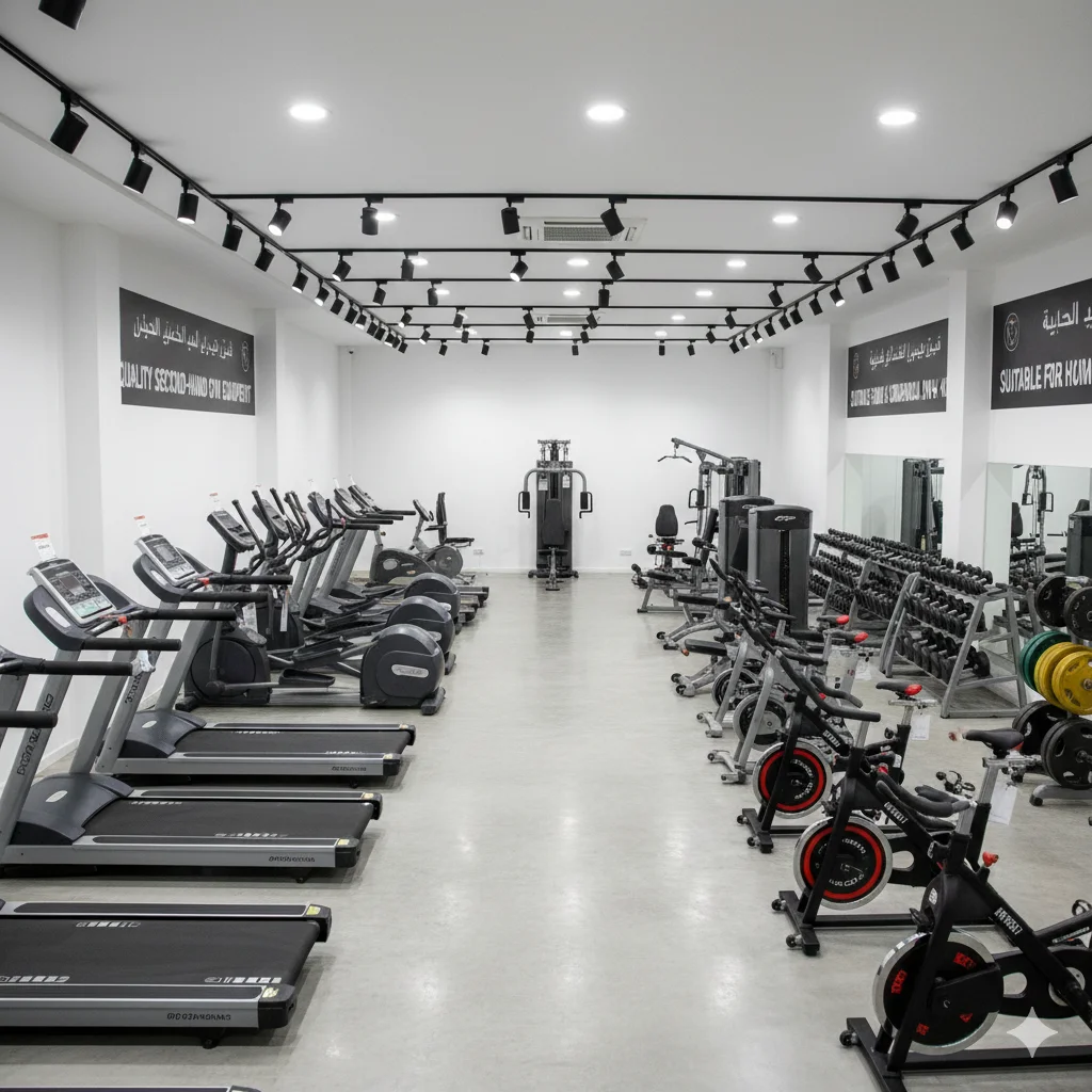 شراء  الأجهزة الرياضية المستعملة